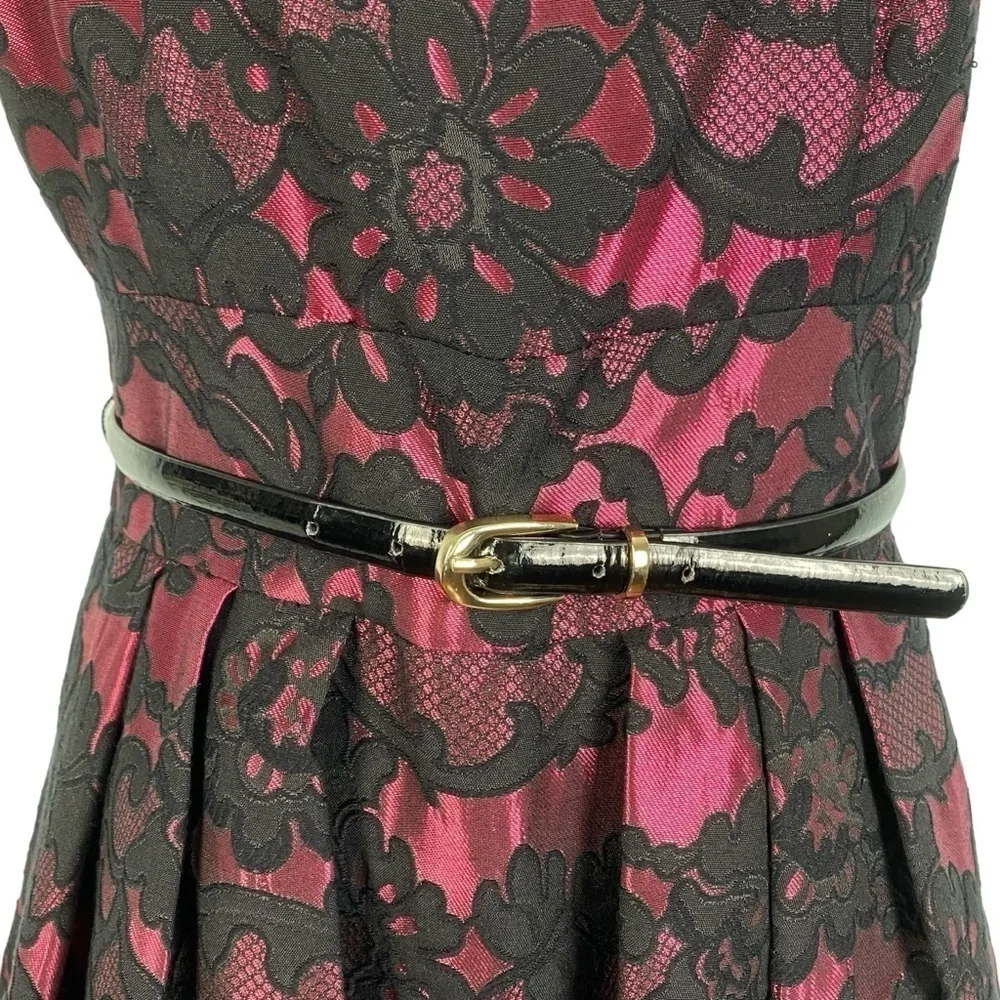 Eliza J Fit and Flare Lace Overlay Dress size 6 - Picture 10 of 11